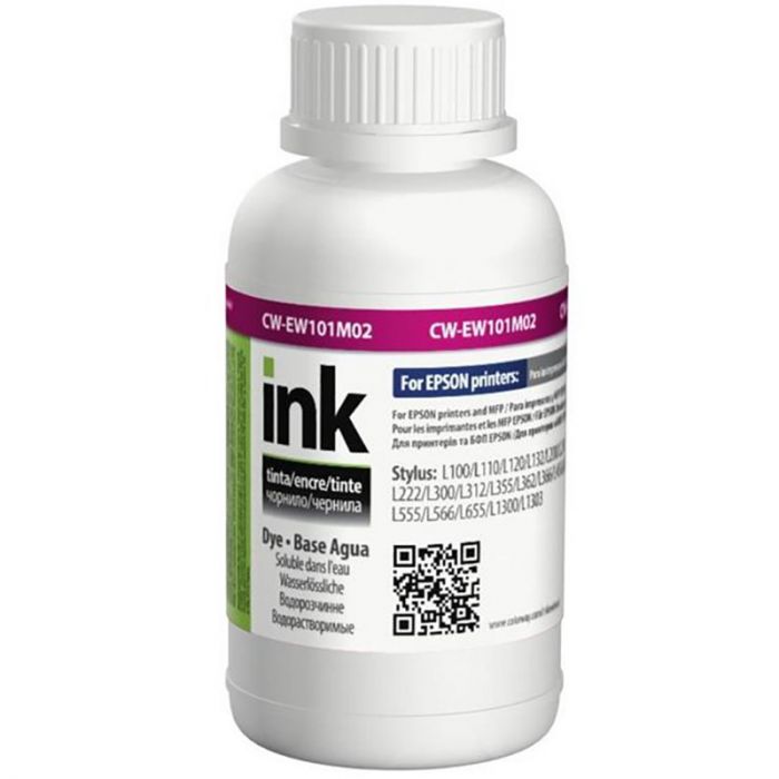 Чорнило ColorWay EPSON L100/200 (Magenta) (ColorWay-EW101M02) (T6643) 200мл