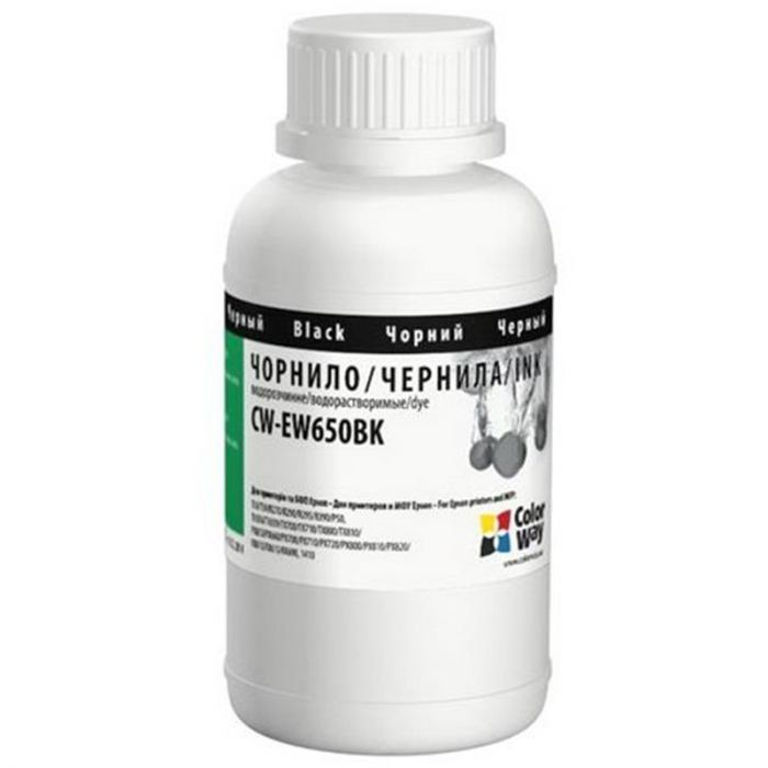 Чорнило CW Epson TX650 200мл Black CW-EW650BK02