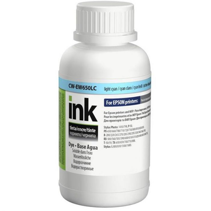 Чорнило ColorWay Epson TX650 (Light Cyan) (ColorWay-EW650LC02) 200мл