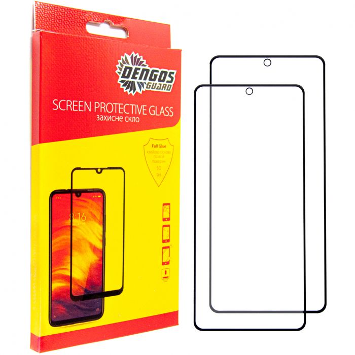 Захисне скло Dengos для OnePlus Nord CE 3 Lite 5G Black Full Glue (DG-TG2P-51)