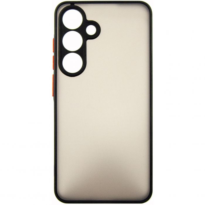 Чохол-накладка Dengos Matt для Samsung Galaxy S24 SM-S921 Black (DG-TPU-MATT-146)