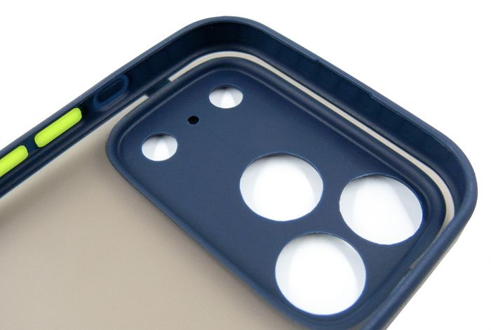 Чохол-накладка Dengos Matt для iPhone 17 Pro Blue (DG-TPU-MATT-171)