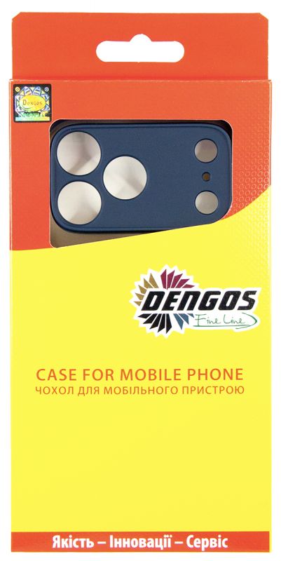 Чохол-накладка Dengos Matt для iPhone 17 Pro Max Blue (DG-TPU-MATT-172)