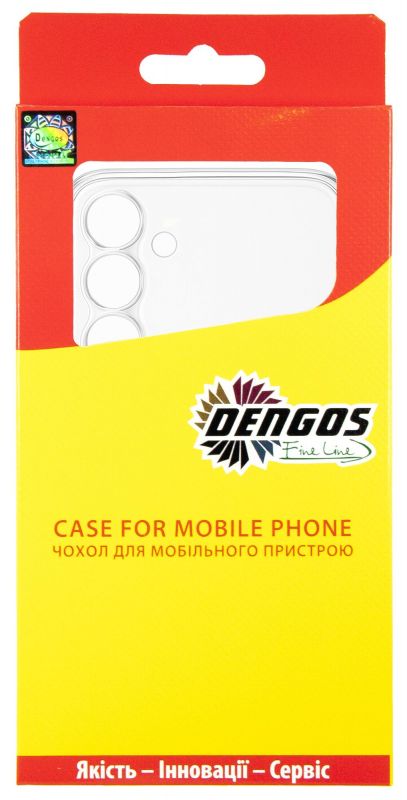 Чохол-накладка Dengos TPU для Samsung Galaxy S25 FE (DG-TPU-TRP-52)