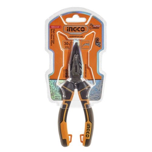 Довгогубці вигнуті "Profi" 160 мм INGCO INDUSTRIAL