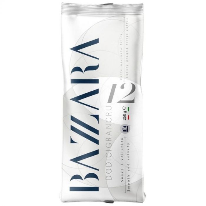 Подарункова Кава в зернах Bazzara Dodicigrancru 250 г