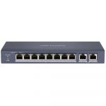 Комутатор Hikvision DS-3E0310P-E/M(B) PoE