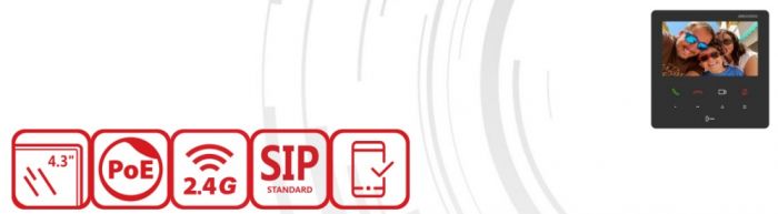 IP відеодомофон Hikvision DS-KH6110-WE1