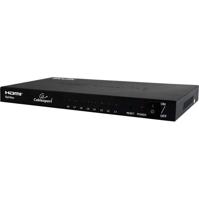 Розгалужувач HDMI-8xHDMI Cablexpert DSP-8PH4-03