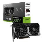 Відеокарта GF RTX 5060 Ti 16GB GDDR7 Dual OC Asus (DUAL-RTX5060TI-O16G)