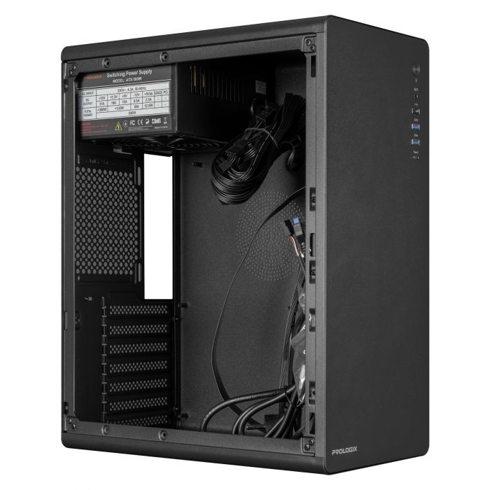 Корпус Prologix E127 500W Black