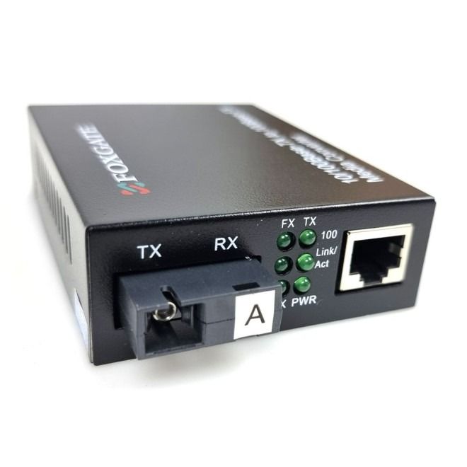 Медіаконвертер FoxGate EC-B-0,1-1SM-1310nm-20