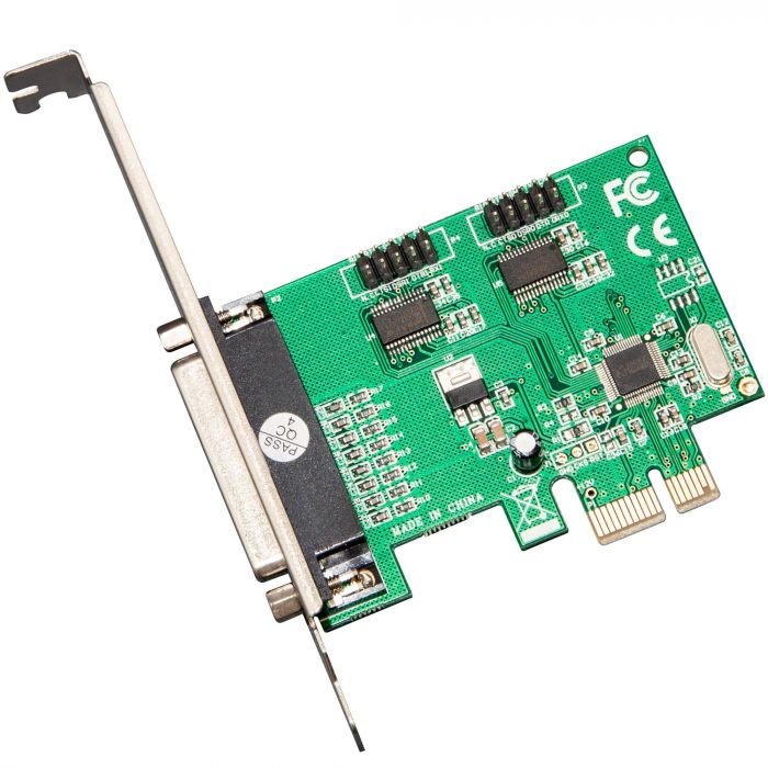 Контролер Frime WCH382L (ECF-PCIEto2S1PWCH382.LP) PCI-E-1xRS232+1xLTP