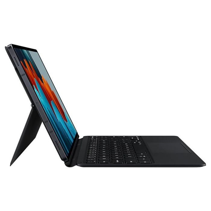 Чохол-клавіатура Samsung Book Cover Keyboard для Samsung Galaxy Tab S7 11.0 SM-T870/SM-T875/SM-T786 / Galaxy Tab S8 11.0 SM-X700/SM-X706 Black (EF-DT870BBRGRU)