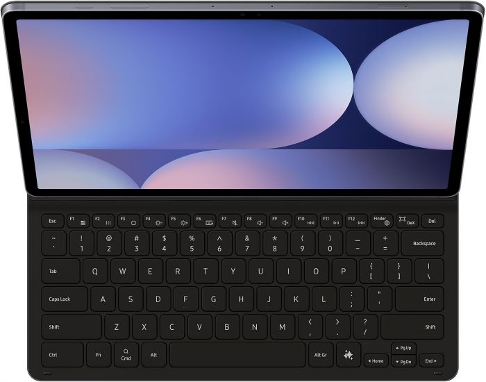 Чохол-клавіатура Samsung Book Cover Keyboard Slim AI Key для Samsung Galaxy Tab S9+ 12.4 SM-X810/SM-X816 / Galaxy Tab S9 FE+ 12.4 SM-X610/ SM-X616 / Galaxy Tab S10+ 12.4 SM-X820/SM-X826 Black (EF-DX820UBEGWW)