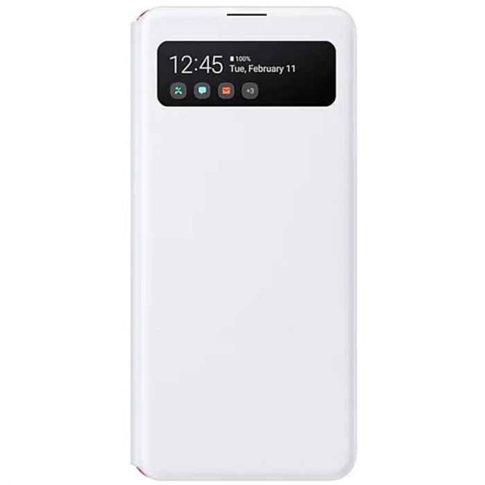 Чохол-книжка Samsung S View Wallet Cover для Samsung Galaxy A41 SM-A415 White (EF-EA415PWEGRU)