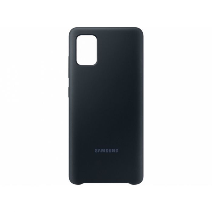Чохол-накладка Samsung Silicone Cover для Samsung Galaxy A51 SM-A515 Black (EF-PA515TBEGRU)