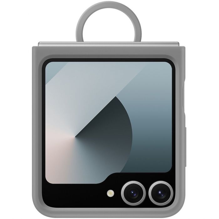 Чохол-накладка Samsung Silicone Cover with Ring для Samsung Galaxy Flip 6 Gray (EF-PF741TJEGUA)