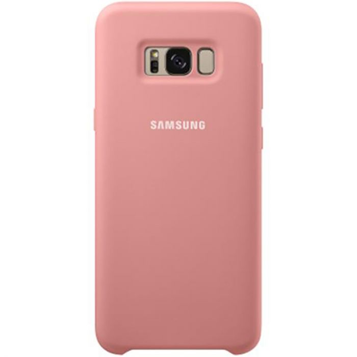 Чохол-накладка Samsung Silicone Cover для Samsung Galaxy S8+ G955 Pink (EF-PG955TPEGRU)
