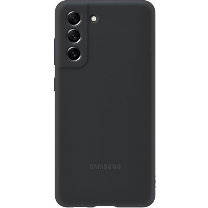 Чохол-накладка Samsung Silicone Cover для Samsung Galaxy S21 FE SM-G990 Dark Gray (EF-PG990TBEGRU)