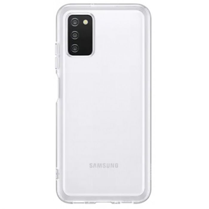 Чохол-накладка Samsung Soft Clear Cover для Samsung Galaxy A03s SM-A037 Transparent (EF-QA037TTEGRU)