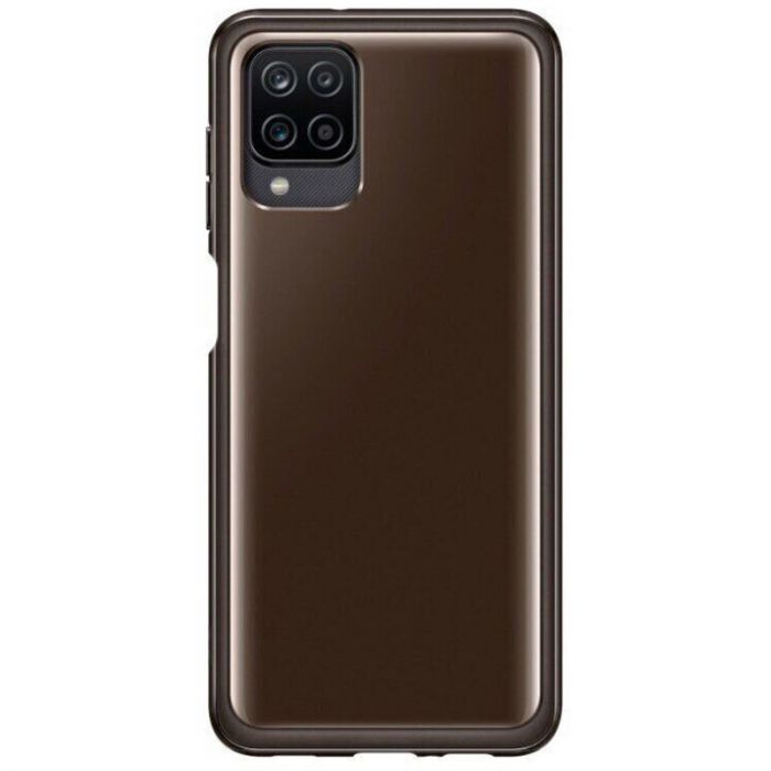 Чохол-накладка Samsung Soft Clear Cover для Samsung Galaxy A12 SM-A125/SM-A127 Black (EF-QA125TBEGRU)
