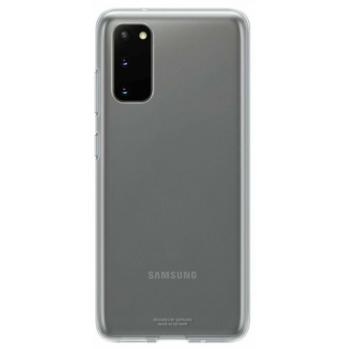 Чохол-накладка Samsung Clear Cover для Samsung Galaxy S20 SM-G980 Transparent (EF-QG980TTEGRU)