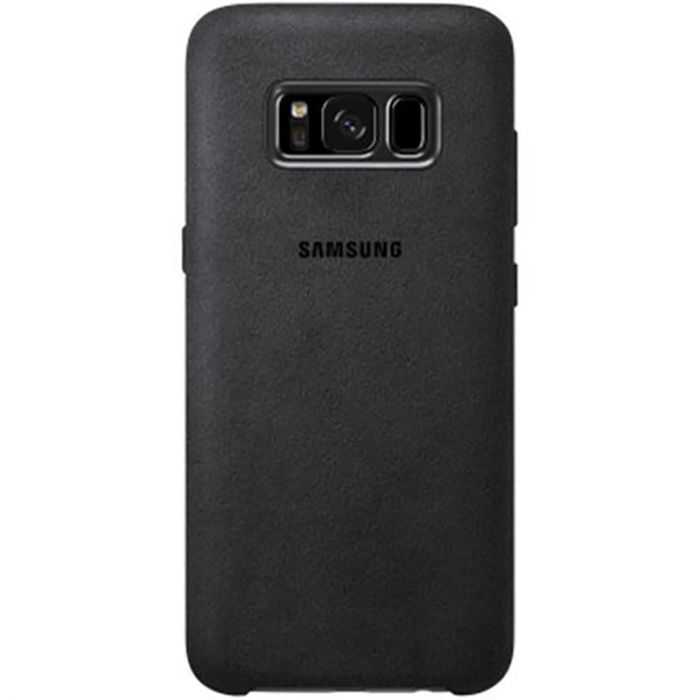 Чохол-накладка Samsung Alcantara Cover для Samsung Galaxy S8+ G955 Dark Gray (EF-XG955ASEGRU)