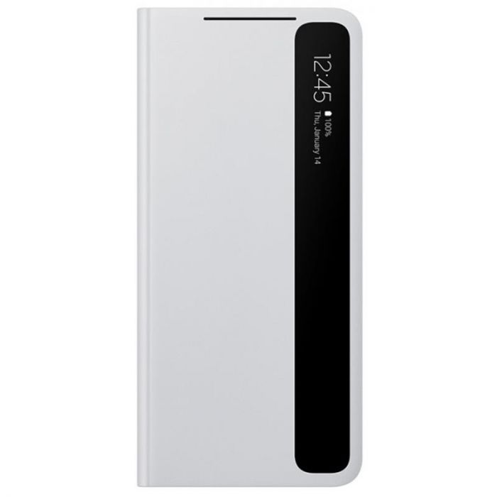 Чохол-книжка Samsung Smart Clear View Cover для Samsung Galaxy S21 Ultra SM-G998 Light Gray (EF-ZG998CJEGRU)