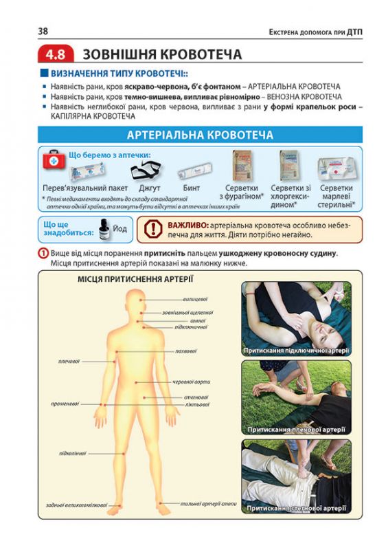 Екстрена допомога у разі ДТП. Посібник з порятунку