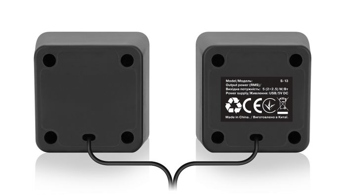 Акустична система REAL-EL S-13 Black