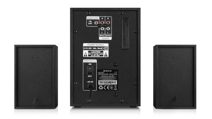 Акустична система REAL-EL M-355 Black
