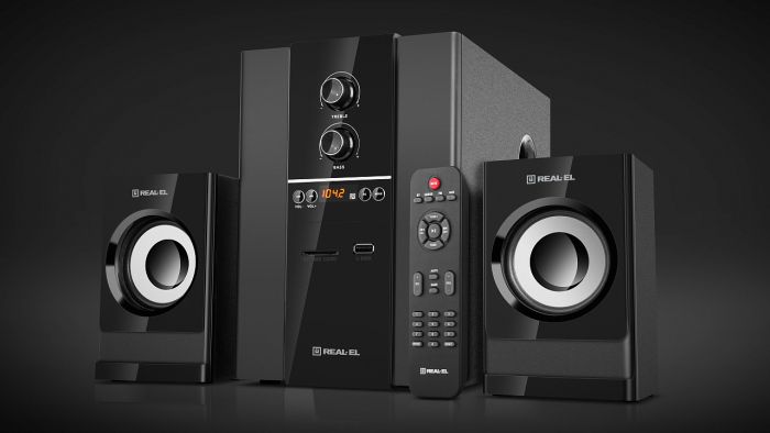 Акустична система REAL-EL M-355 Black