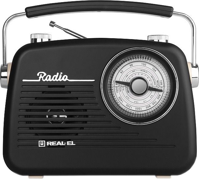 Радіоприймач REAL-EL X-540 Black-Yellow