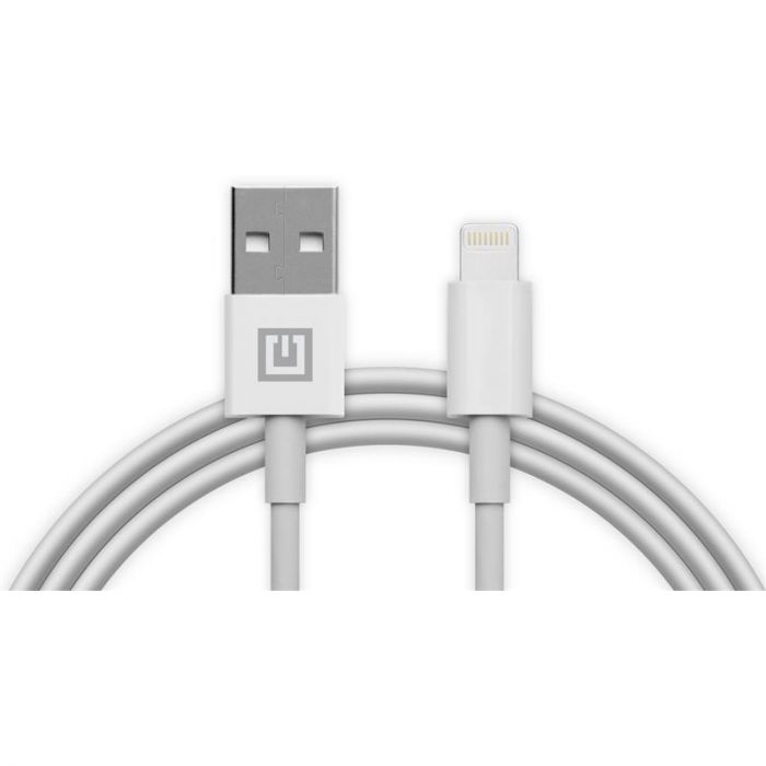 Кабель REAL-EL USB - Lightning (M/M), 1 м, White (EL123500055)
