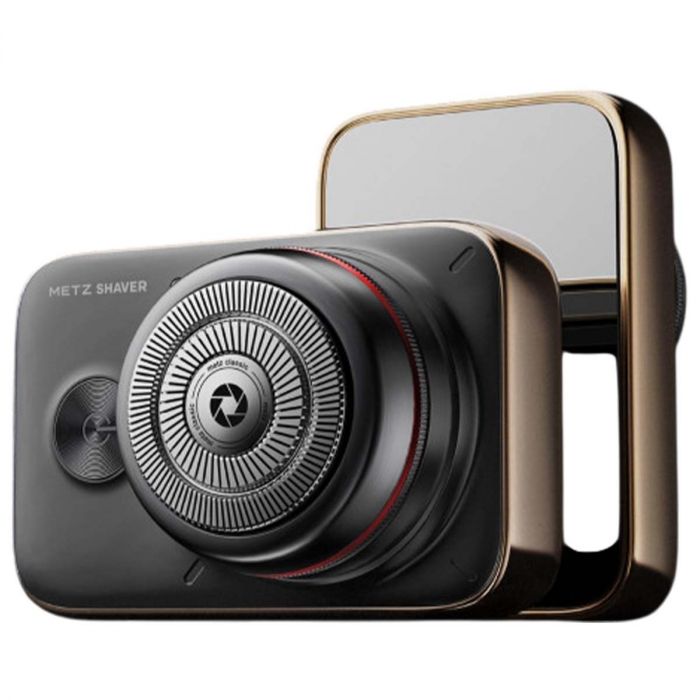 Електробритва Metz Camerist Shaver titanium gold with Bag (MZDF013)
