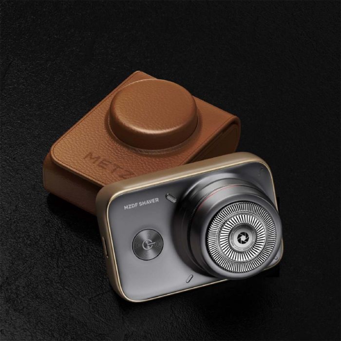 Електробритва Metz Camerist Shaver titanium gold with Bag (MZDF013)