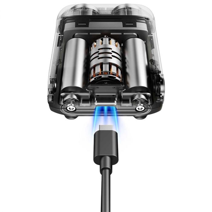 Електробритва Metz Traveller Shaver with Bag Black (MZXZ021-BK)