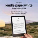 Електронна книга Amazon Kindle Paperwhite (12th Gen) Signature Edition (2024) SA569P 32GB Metallic Black_JP