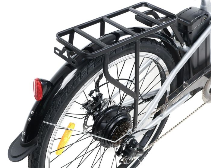 Електровелосипед Maxxter City 2.0 Silver