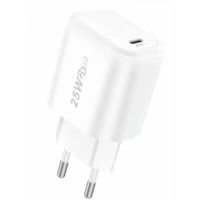 Мережевий зарядний пристрій Foneng EU40 PD 25W Quick Charger (1USBх3A) White (EU40-CH)