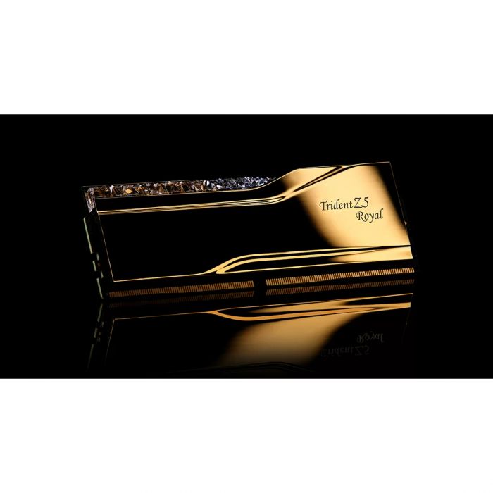 Модуль пам`ятi DDR5 2x32GB/6000 G.Skill Trident Z5 Royal Gold (F5-6000J2836G32GX2-TR5G)