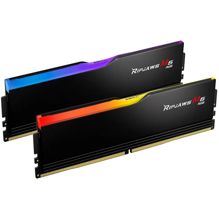 Модуль пам`ятi DDR5 2x16GB/6000 G.Skill Ripjaws M5 RGB Black (F5-6000J3238F16GX2-RM5RK)