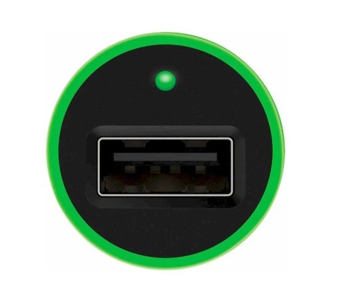 Автомобільний зарядний пристрій Belkin (1USB, 2.4A) Black (F7U002bt06-BLK)_OEM