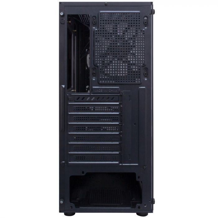 Корпус 1stPlayer FD3-BK-4F7 Black без БЖ