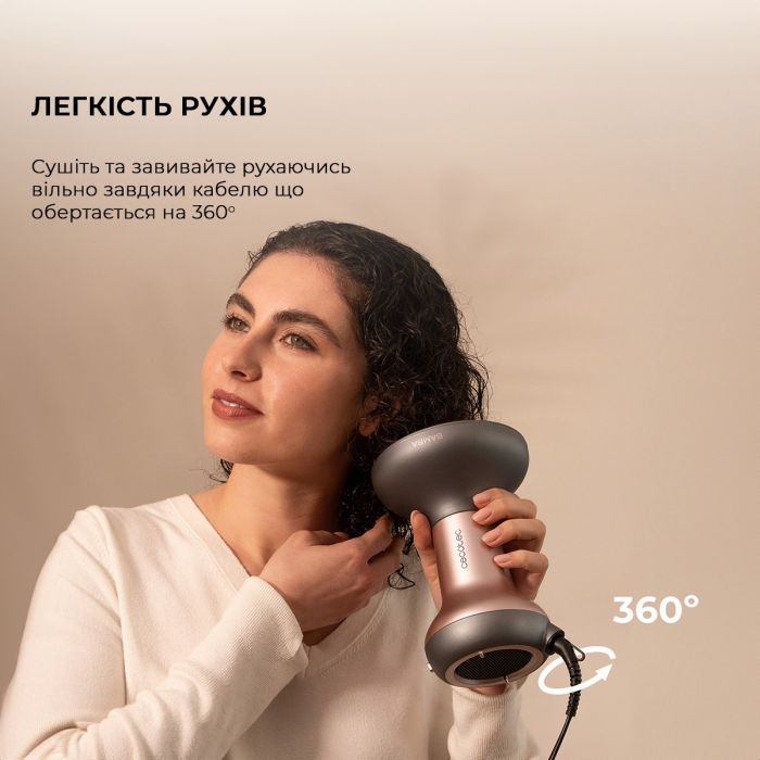 Фен Cecotec Bamba IoniCare MagiCurls Grey (CCTC-04417)