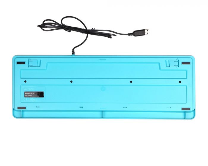 Клавіатура A4Tech FK10 Ukr Blue