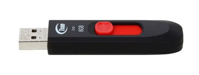 Флеш-накопичувач USB  8GB Team C141 Red (TC1418GR01)