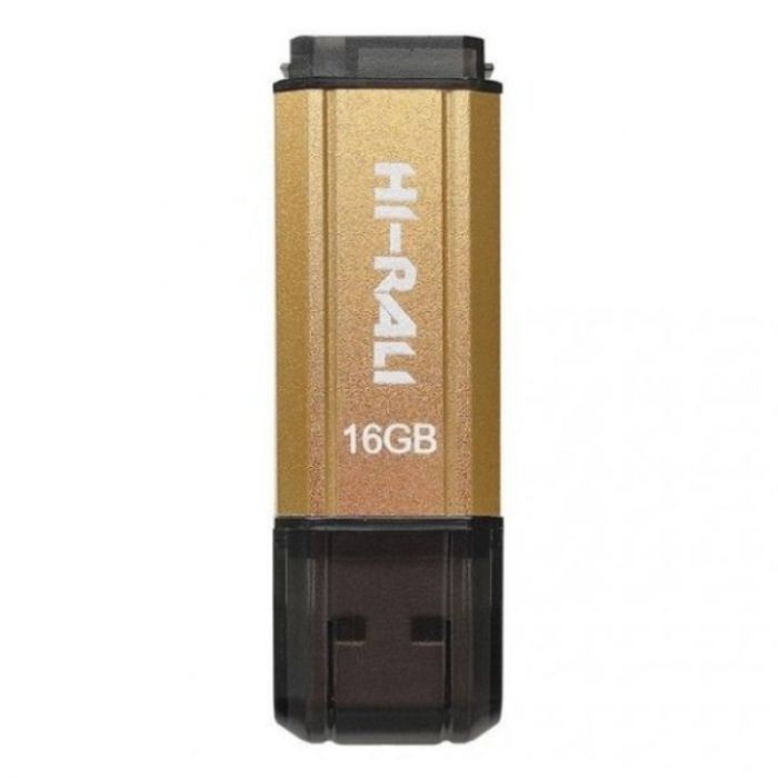 Флеш-накопичувач USB 16GB Hi-Rali Corsair Series Bronze (HI-16GBCORBR)