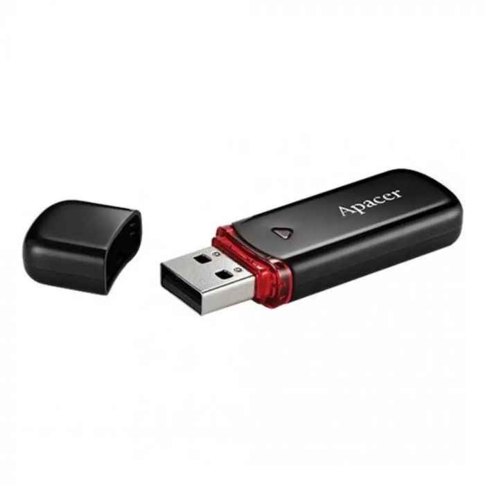 Флеш-накопичувач USB 32GB Apacer AH333 Black (AP32GAH333B-1)